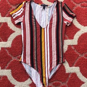 Multi color body suit